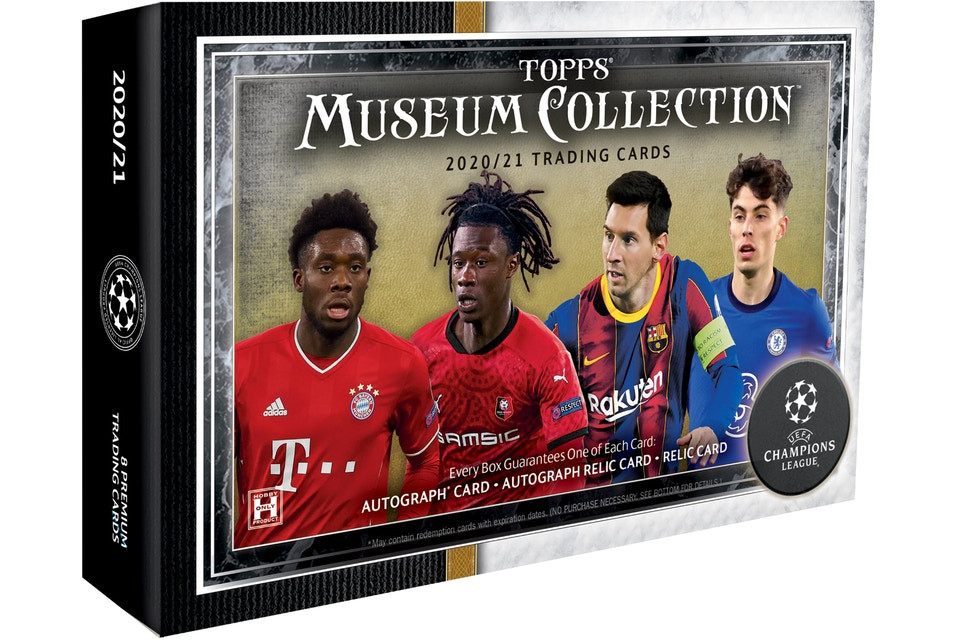2020-21 Topps Museum Collection UEFA Champions League