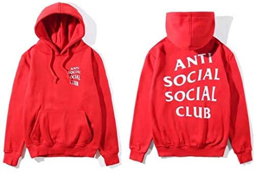 Anti Social Social Club Hoodie Red