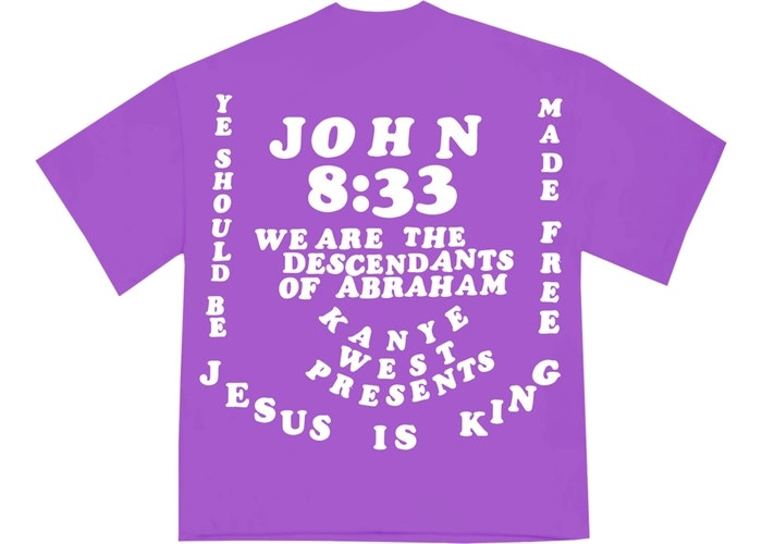 Kanye West CPFM for JIK II T-Shirt "Purple"