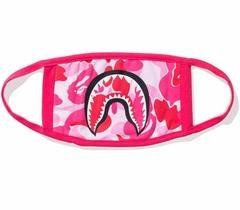Bape 1st Camo Shark Mask "Pink"