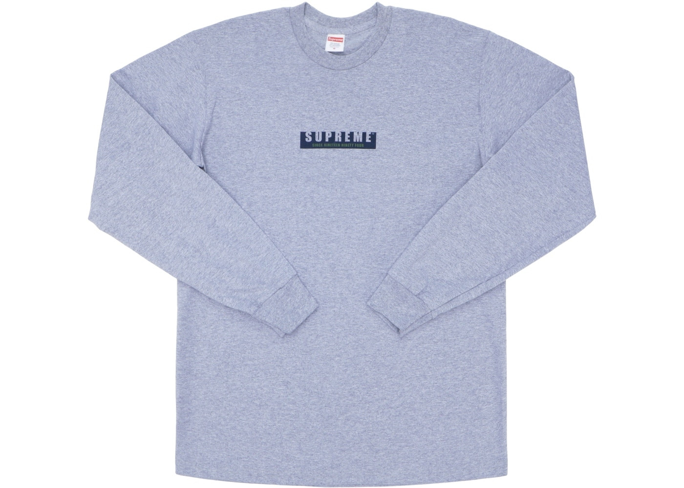 Supreme 1994 LS Tee "Heather Grey"