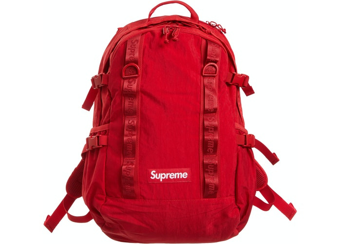 Supreme Backpack (FW20) "Dark Red"