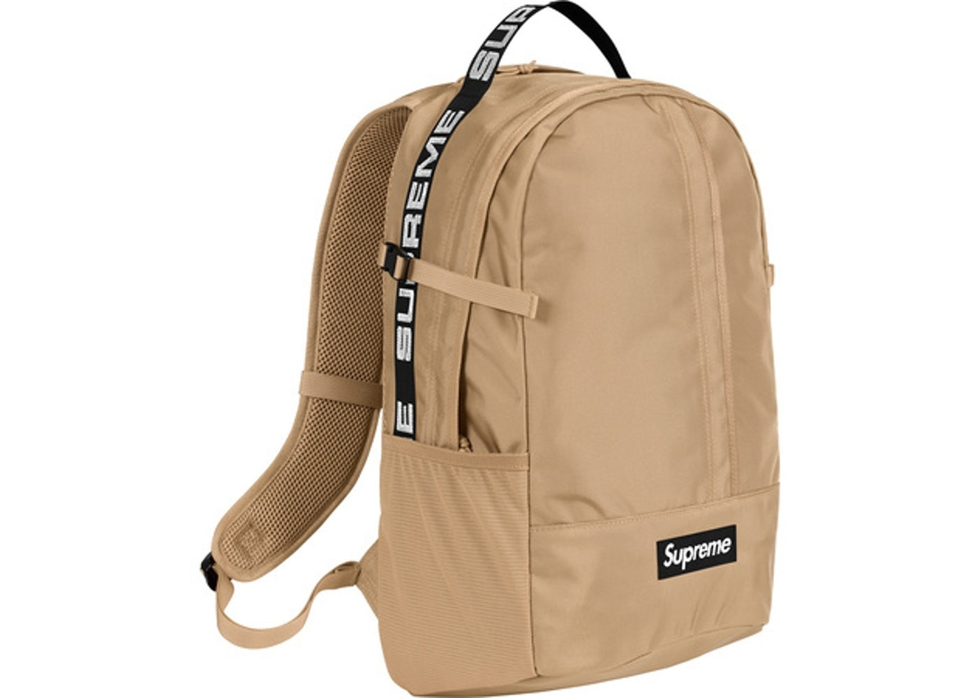 18SS 国内正規品 新品 Supreme Backpack Tan ベージュ