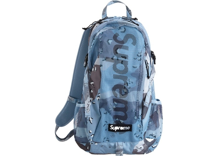 Supreme Backpack (SS20) "Blue Chocolate Chip Camo"