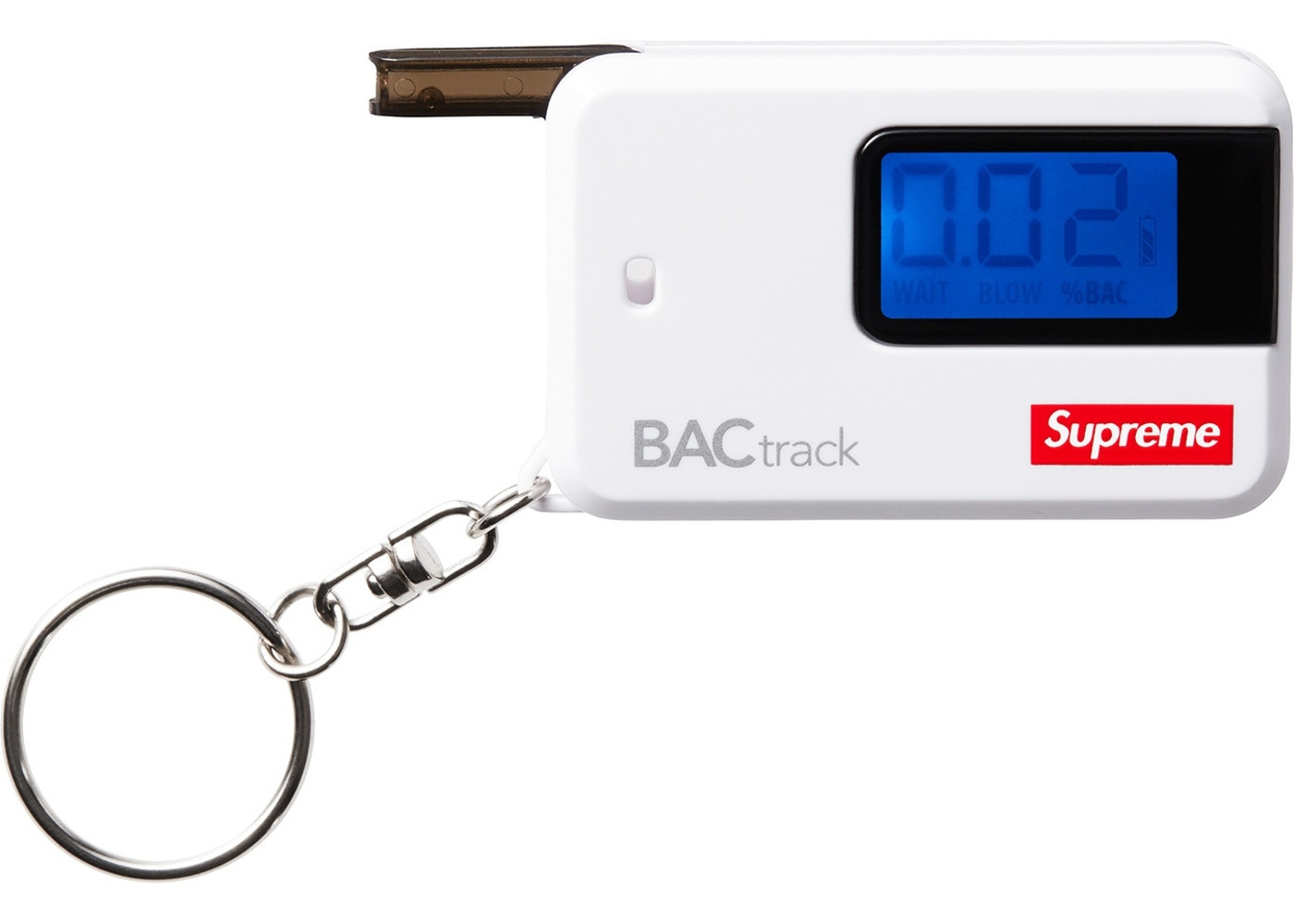 Supreme BACtrack Go Keychain "White"