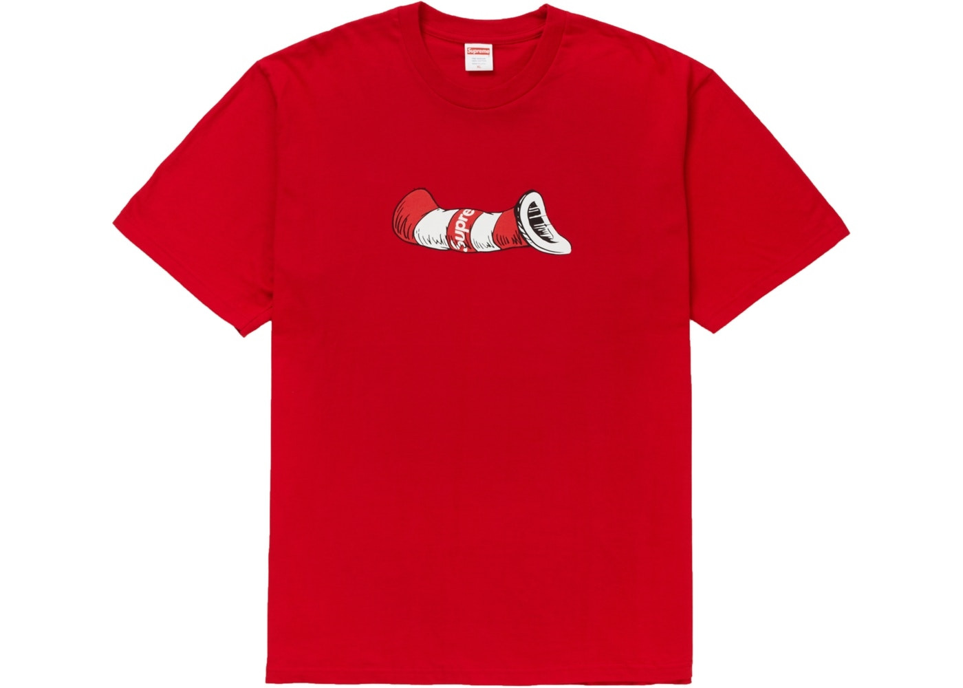 Supreme Cat in the Hat Tee "Red"