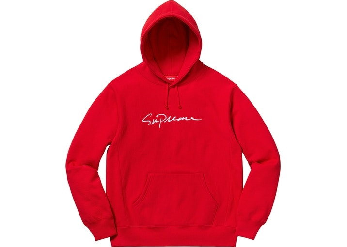 Supreme Classic Script Hooded Sweatshirt - パーカー