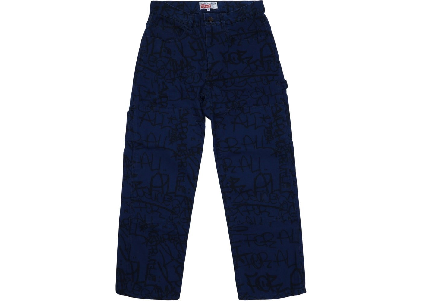 Supreme Comme des Garcons SHIRT Canvas Painter Pant "Navy"