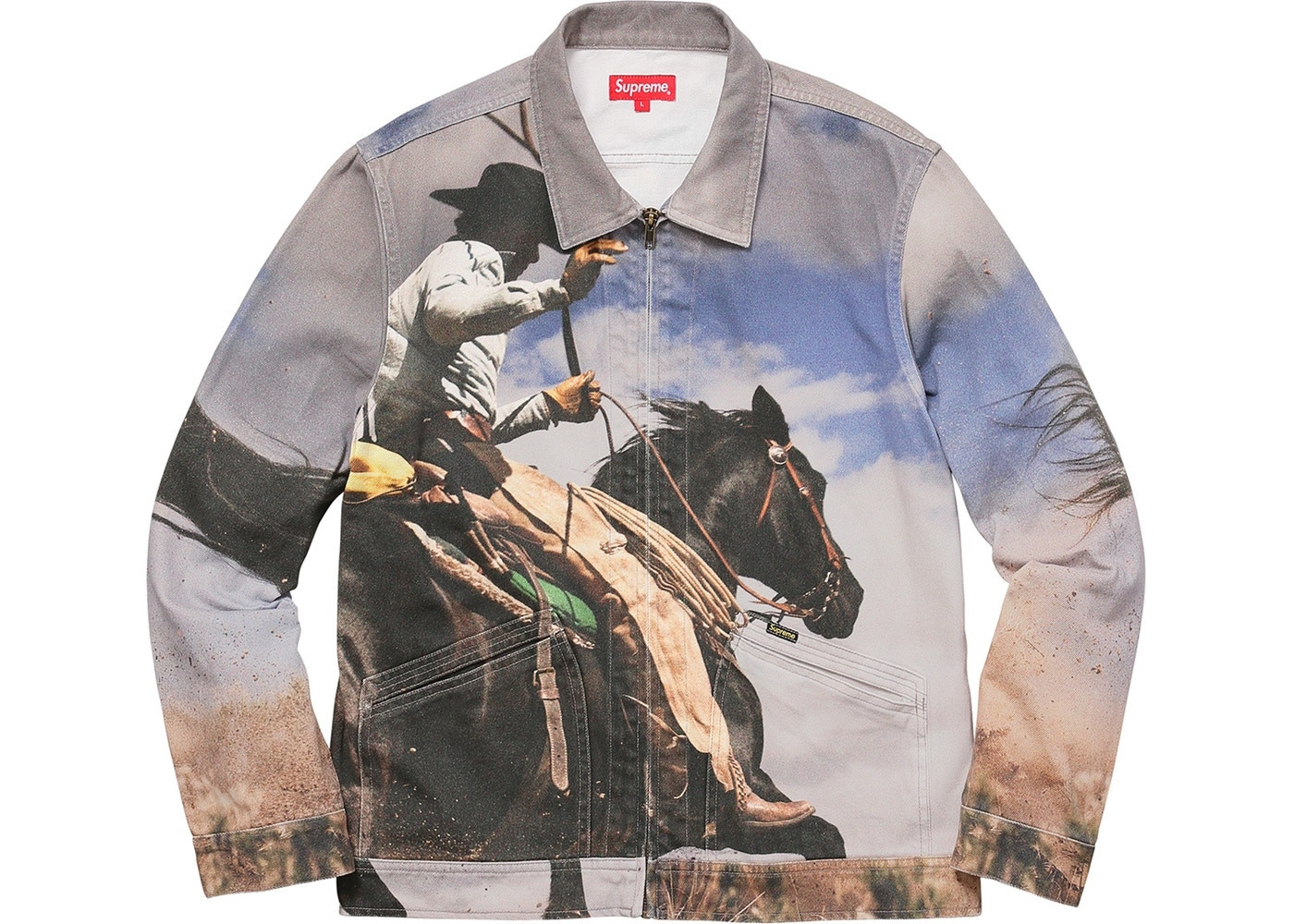 Supreme Cowboy Denim Work Jacket 