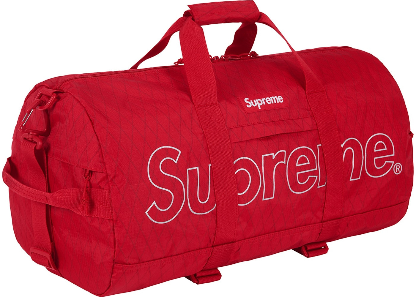 SUPREME DUFFLE BAG 3D LOGO RED FW23B15 – Hi Level Fashion