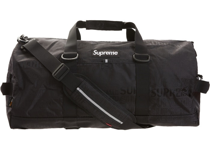 Supreme Duffle Bag (SS19) "Black"