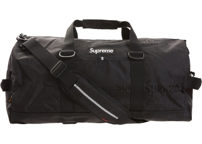 Supreme Duffle Bag (SS19) Black