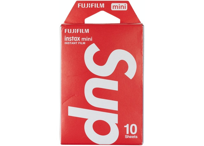 Supreme Fujifilm instax Mini Instant Film (Pack of 10) White