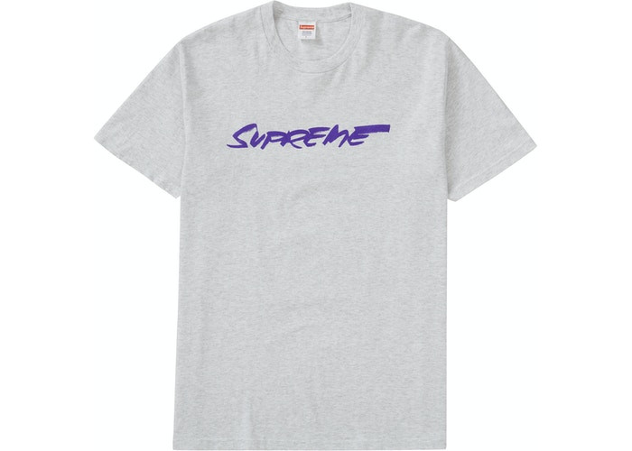 Supreme Futura Logo Tee "Ash Grey"