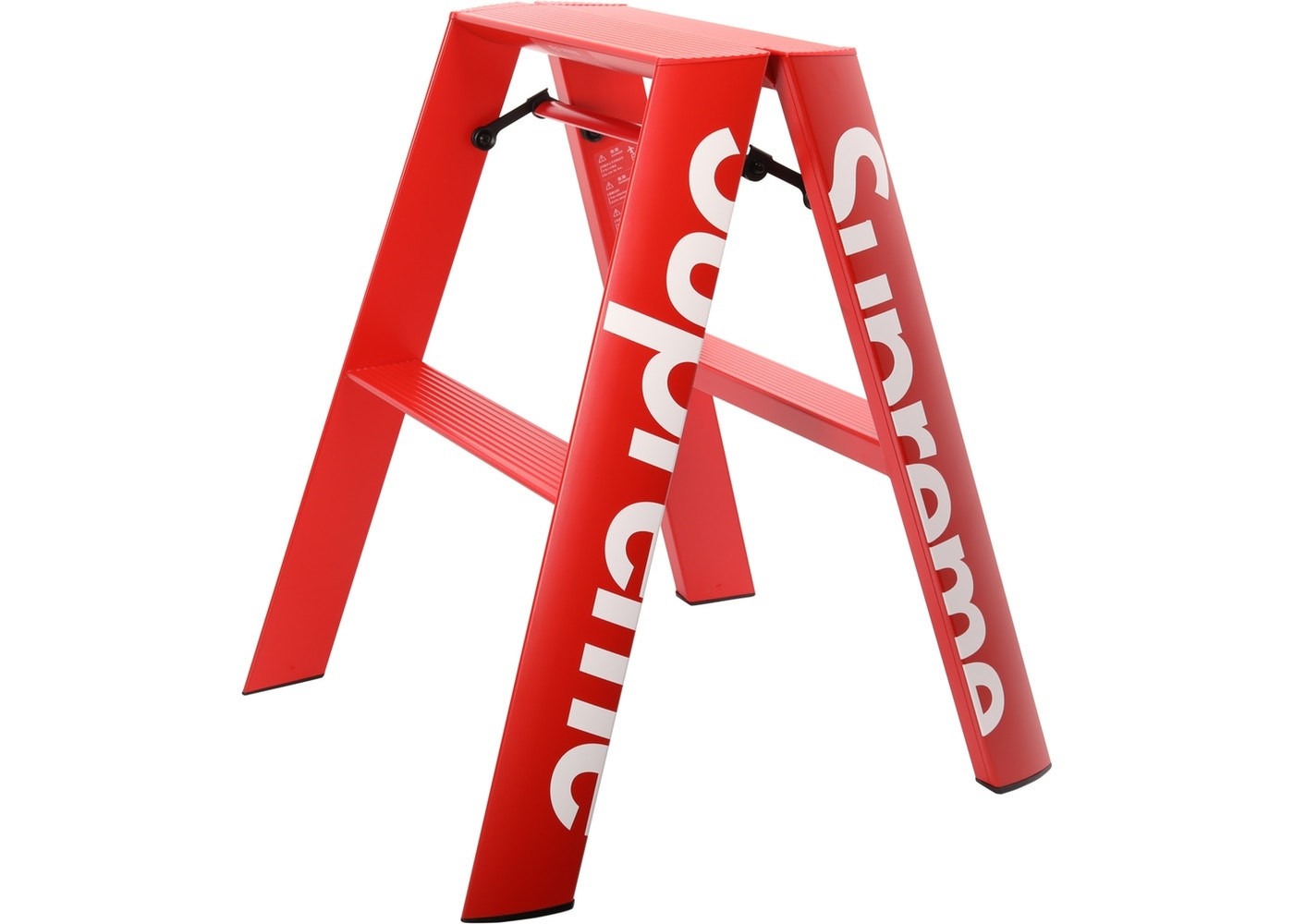 Supreme Lucano Step Ladder "Red"