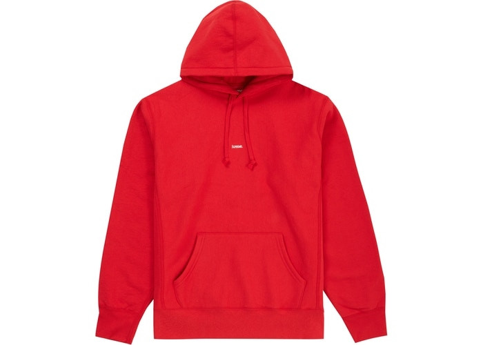 【L】Micro Logo Hooded Sweatshirt