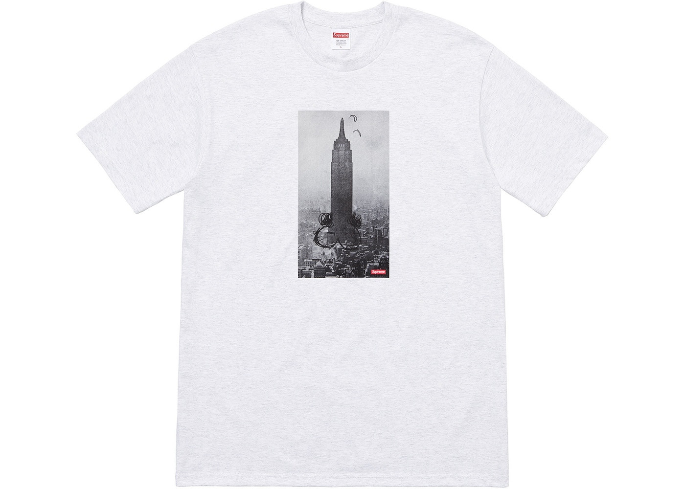  Mike Kelley The Empire State Building Tee "Ash Grey"