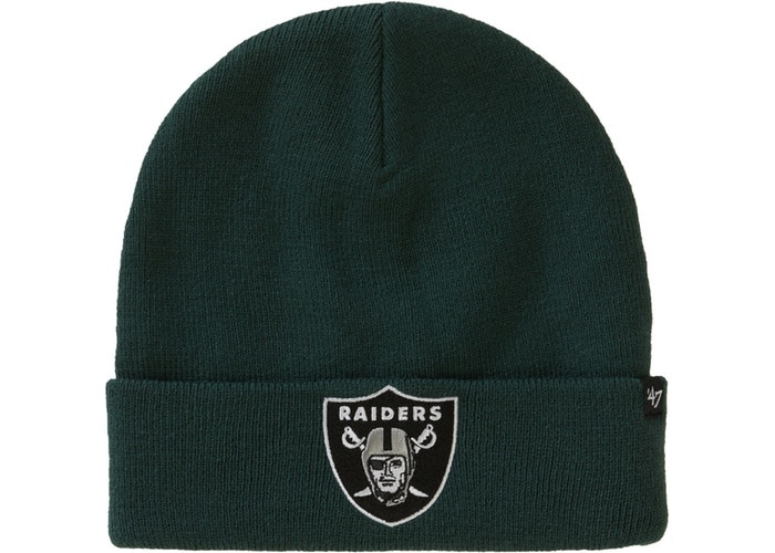 Supreme NFL x Raiders x '47 Beanie "Dark Green"