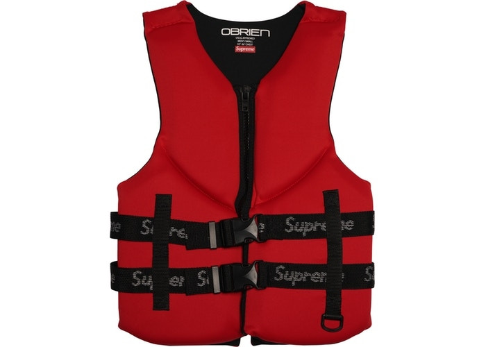 Supreme O'Brien Life Vest "Red"