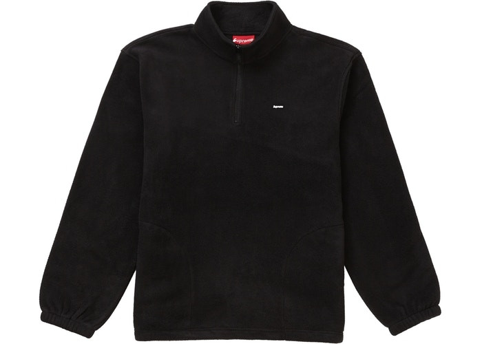 Supreme Polartec Half Zip Pullover "Black"