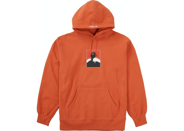 Supreme Portrait Hooded Sweatshirt (FW20) Burnt Orange