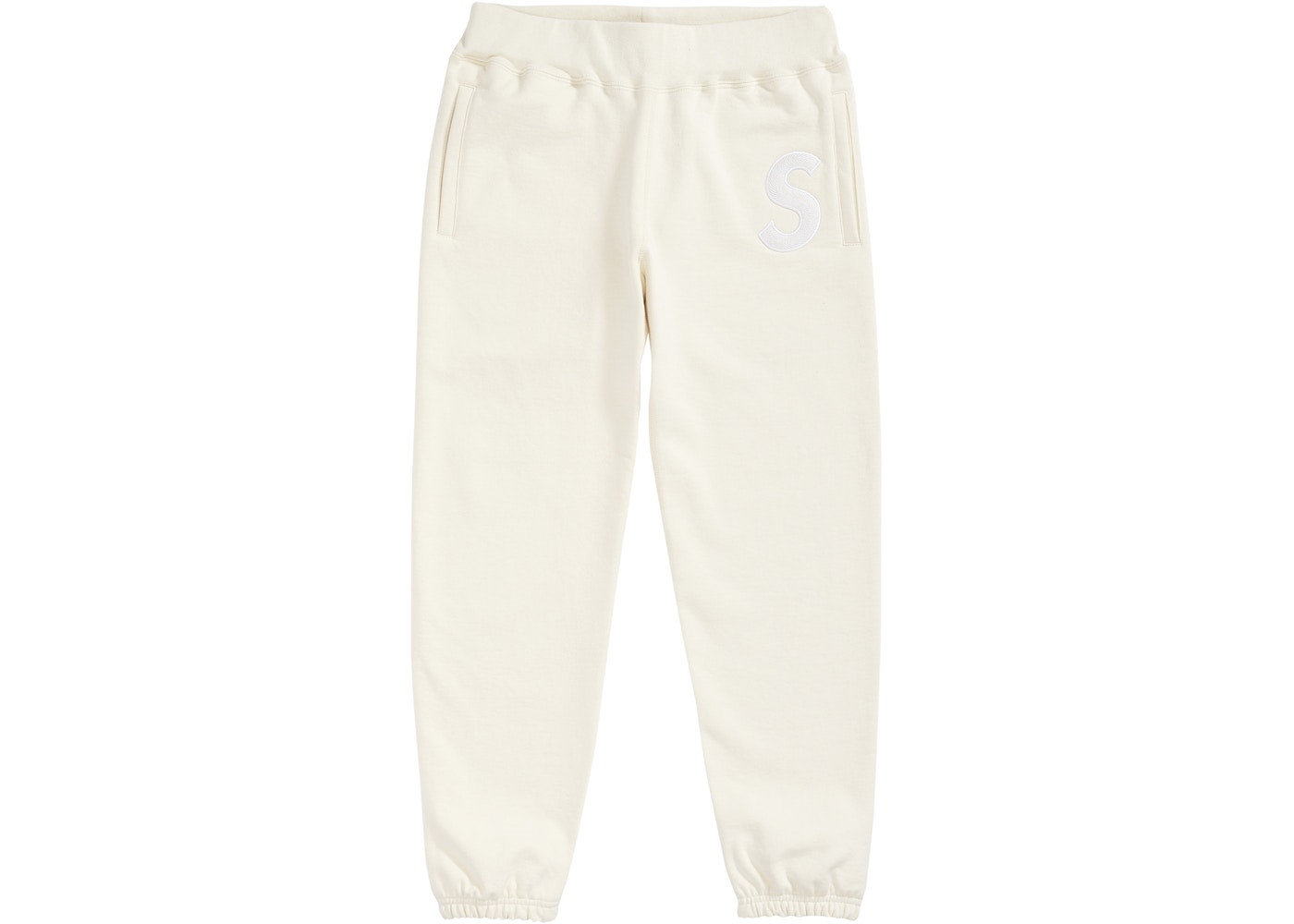 Supreme S Logo Sweatpant "Natural"