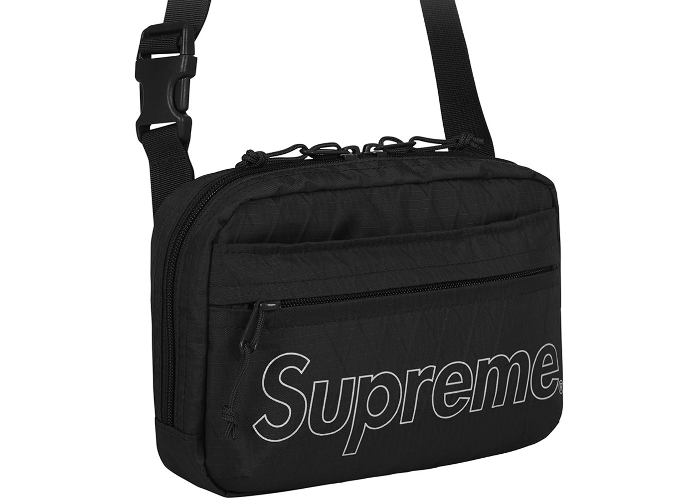 送料込 supreme 18ss shoulder bag BLACK