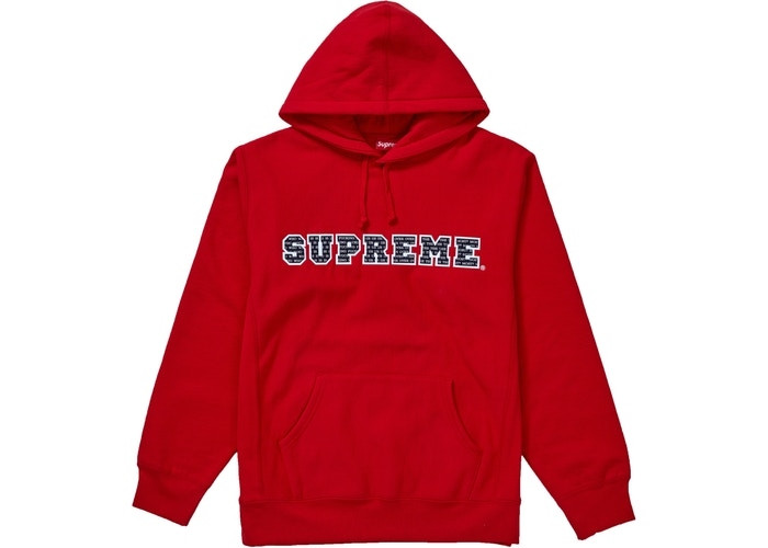 Supreme The Most Hooded Sweatshirt "Red"