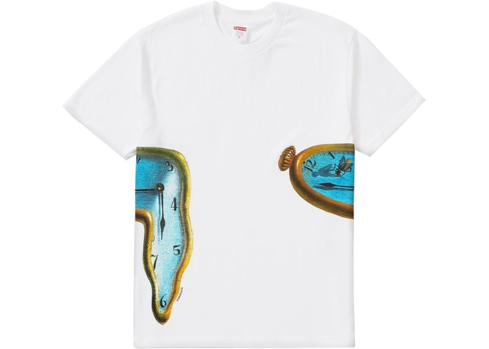 Supreme The Persistence Of Memory Tee "White"