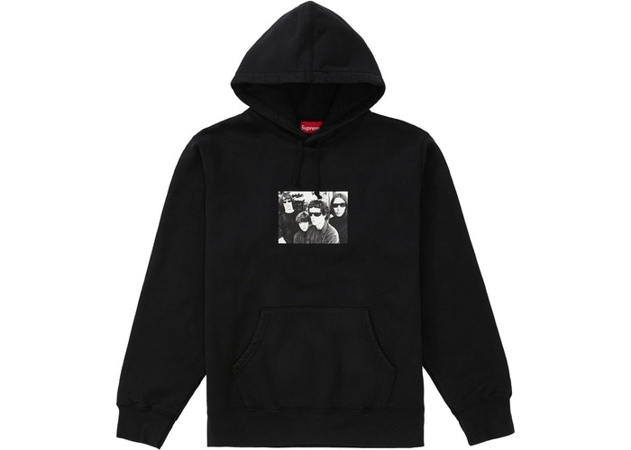 Supreme The Velvet Underground Hooded Sweatshirt "Black"