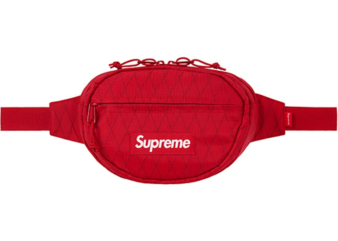 supreme fanny pack red