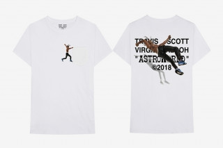 Travis Scott X Virgil Abloh Shirt "White"