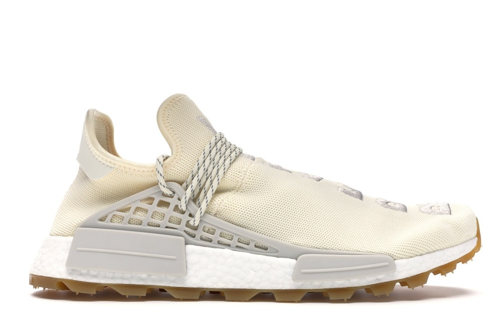 NMD Hu Trail Pharrell Now Is Her Time "Cream White"