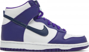 Nike Dunk High Electro Purple Midnght Navy (GS)