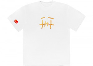 Travis Scott x McDonald's Fry T-Shirt "White"