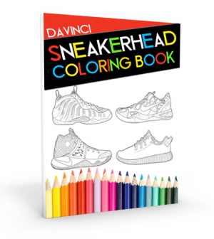 Sneakerhead Coloring Book