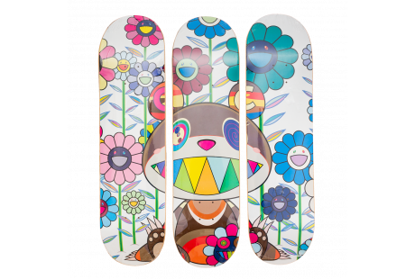 Takashi Murakami x ComplexCon Eden Skateboard Deck (Set of 3)