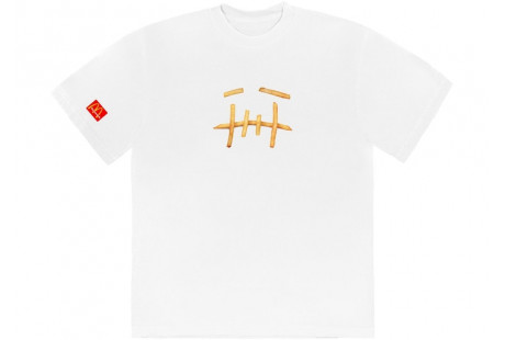 Travis Scott x McDonald's Fry T-Shirt "White"